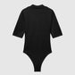 Women's Plain Turtleneck Bodysuit