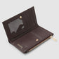 Women's Zip wallet with leather effect