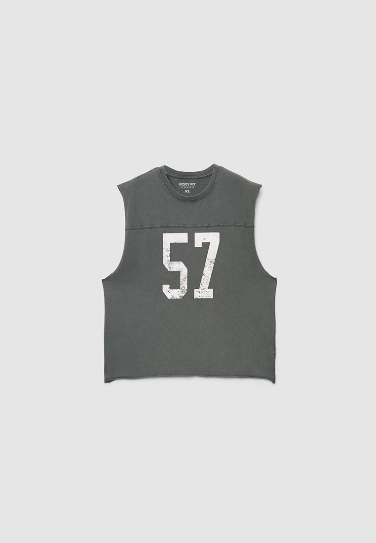 Men's Boxy Sleeveless T-Shirt