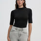 Women's Plain Turtleneck Bodysuit