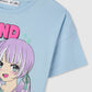 Kids Girls Short-sleeved T-shirt