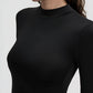 Women's Plain Turtleneck Bodysuit