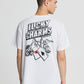 Men's Double-sided dice and card Print Tee