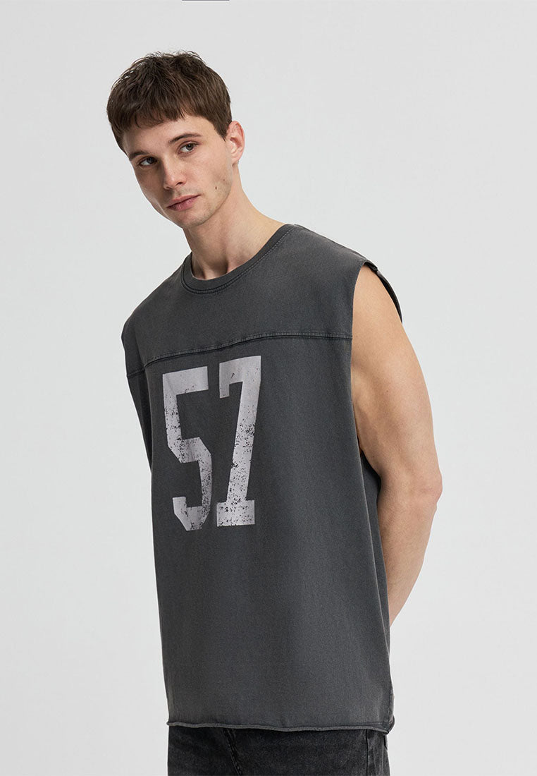 Men's Boxy Sleeveless T-Shirt