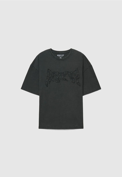 Men's Patch print Boxy T-shirt