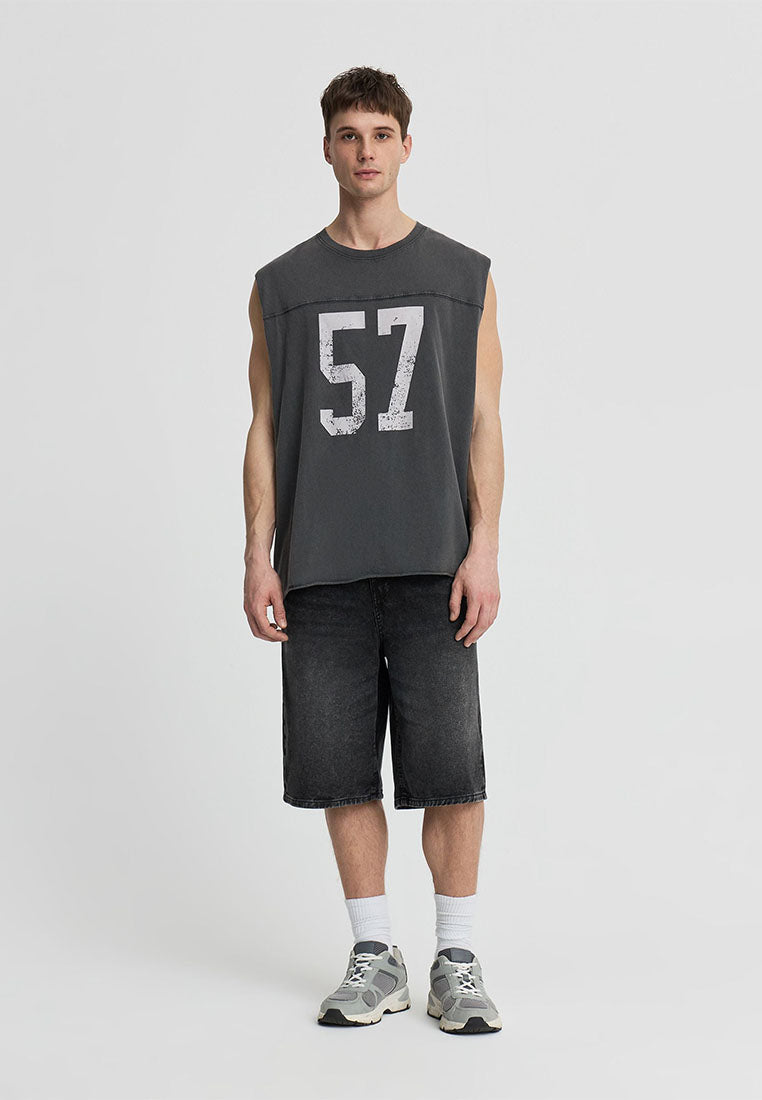 Men's Boxy Sleeveless T-Shirt