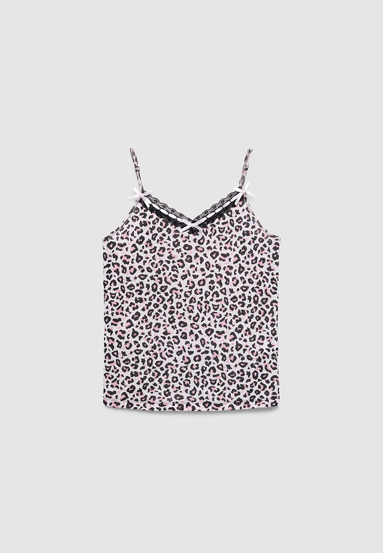 Women's Zebra Lace print Pajama Set