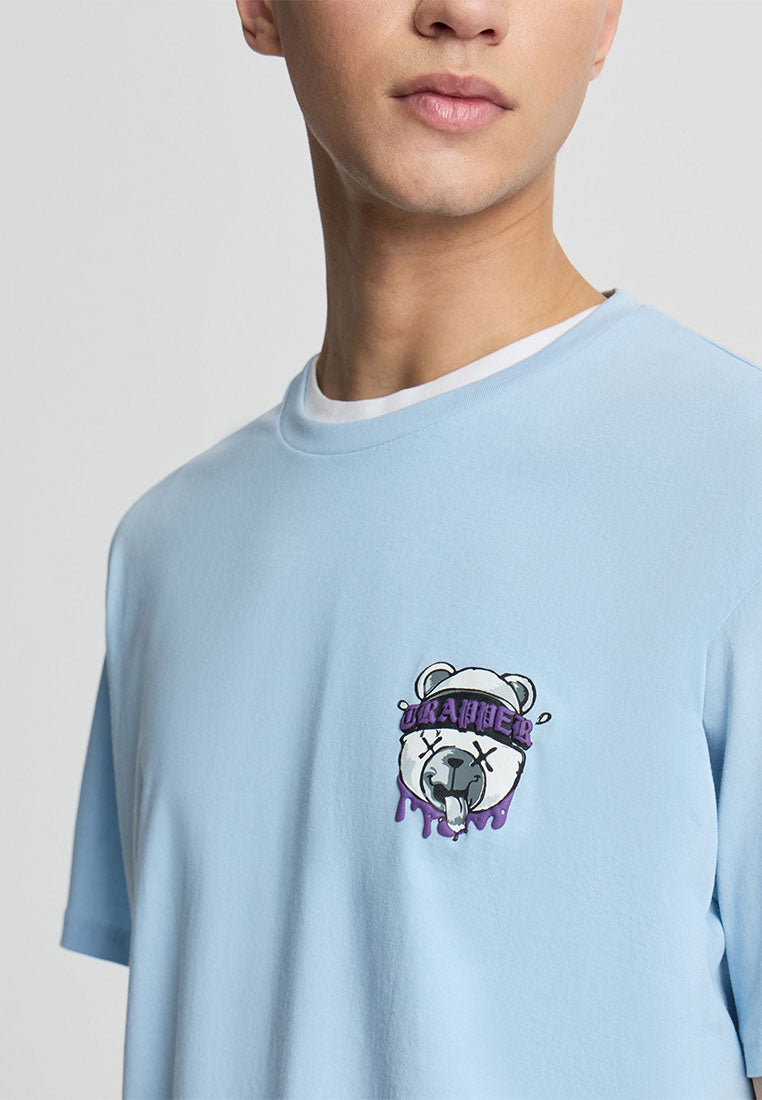 Men's T-shirt with Teddy bear print