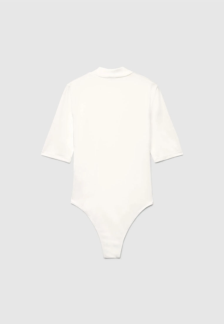 Women's Plain Turtleneck Bodysuit