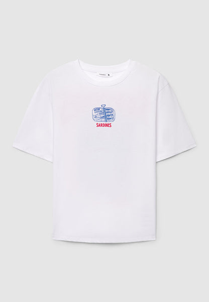 Women's Loose fit Tomato Print T-shirt