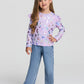 Kids Girls Long-sleeved T-shirt