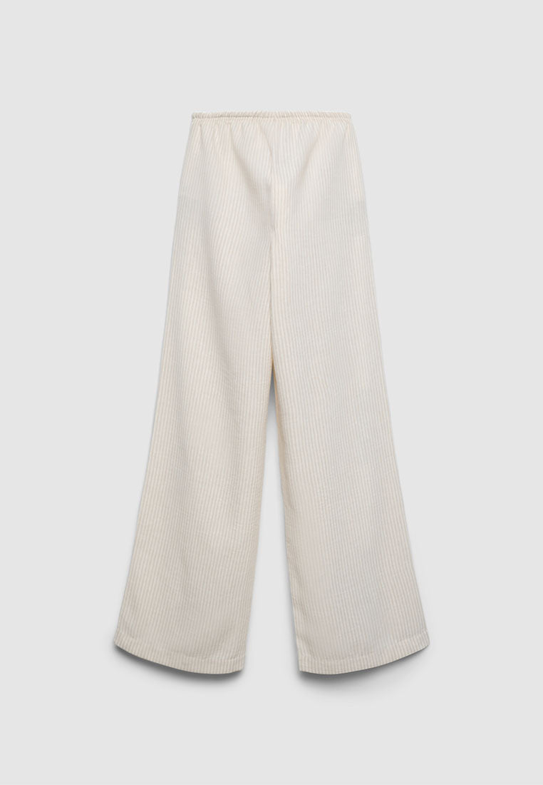 Women's Long Wide-Leg Trousers
