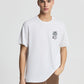 Men's Double-sided dice and card Print Tee