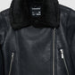 Biker jacket with collar for Girls