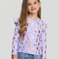 Kids Girls Long-sleeved T-shirt
