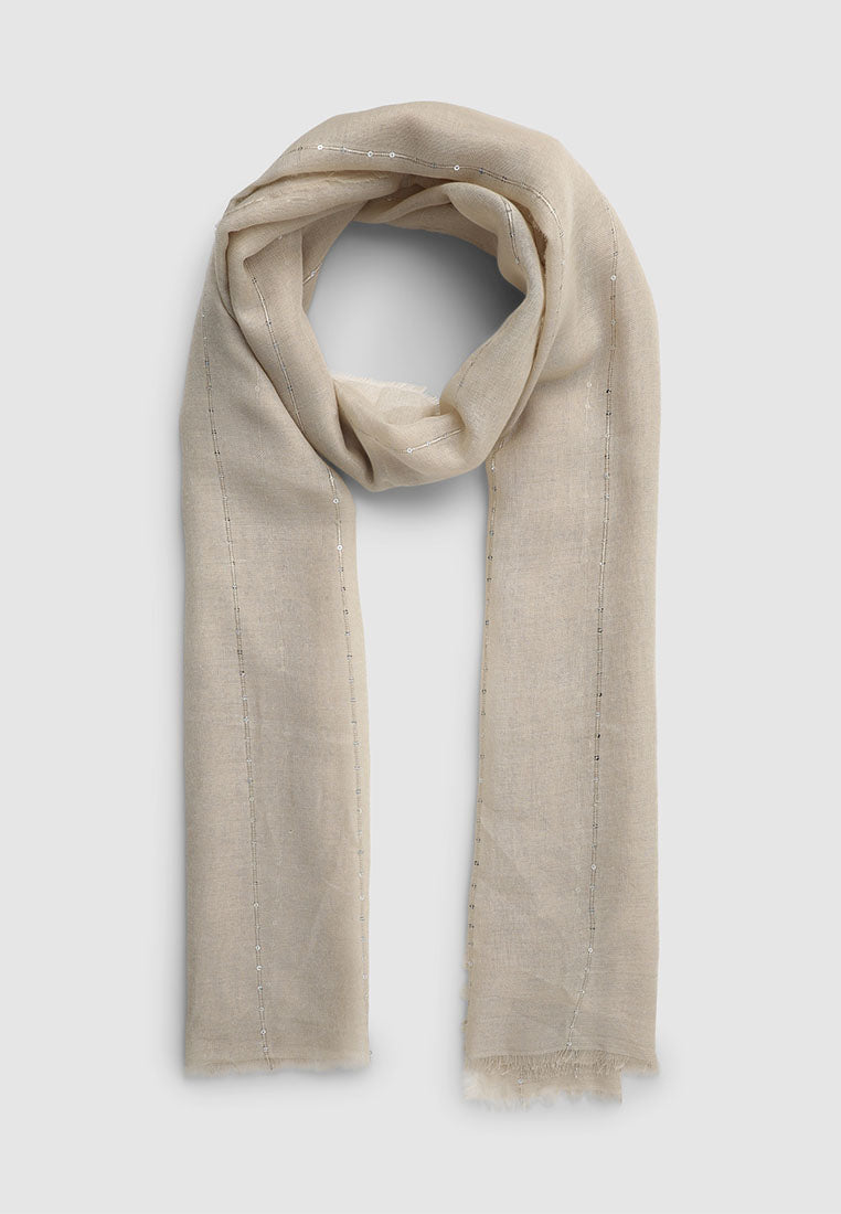 Women's Sequin Scarf/Sarong