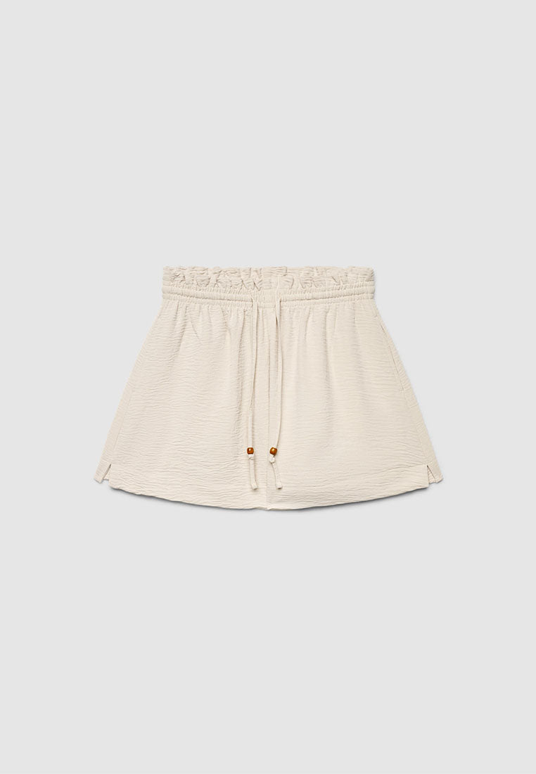 Women's Drawstring A-Line Mini Short