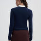 Womens's Pinstriped Mini Skort with Slit