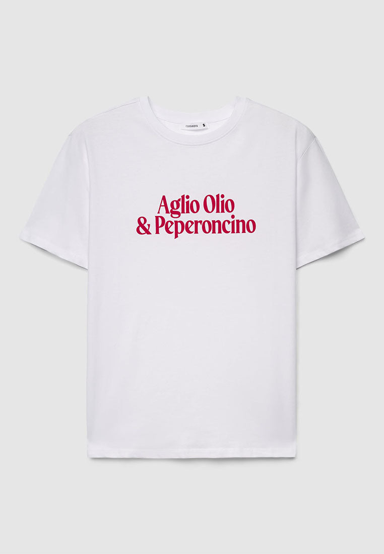 Women's Short-Sleeves Graphic Lettering T-Shirt