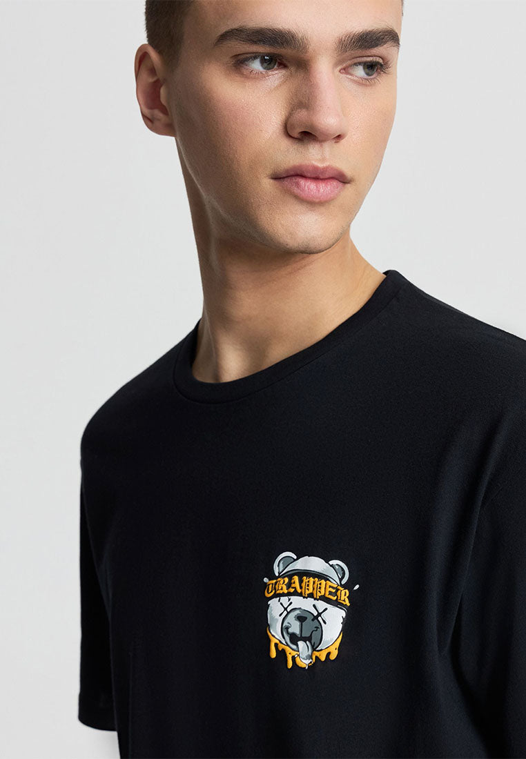 Men's T-shirt with Teddy bear print
