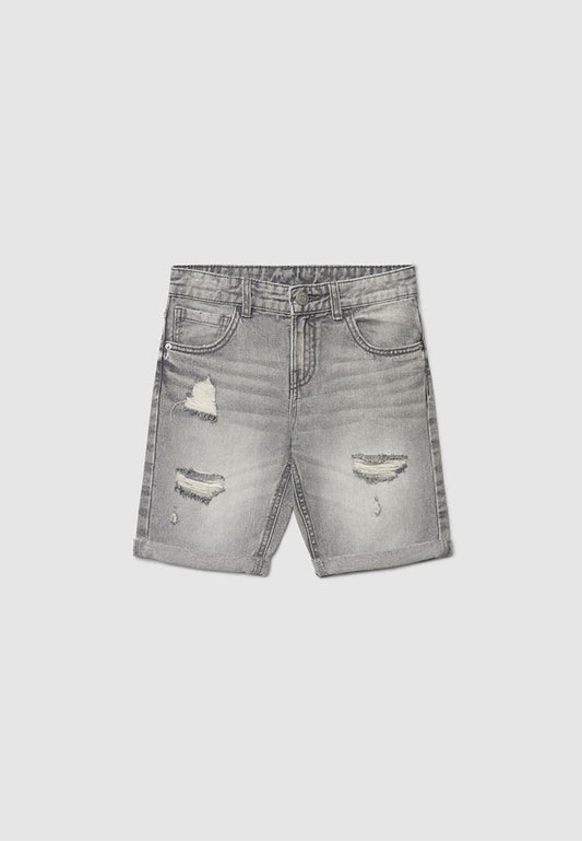 Ripped Denim Shorts for Boys