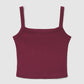 Women's Ribbed Knit Crop Top