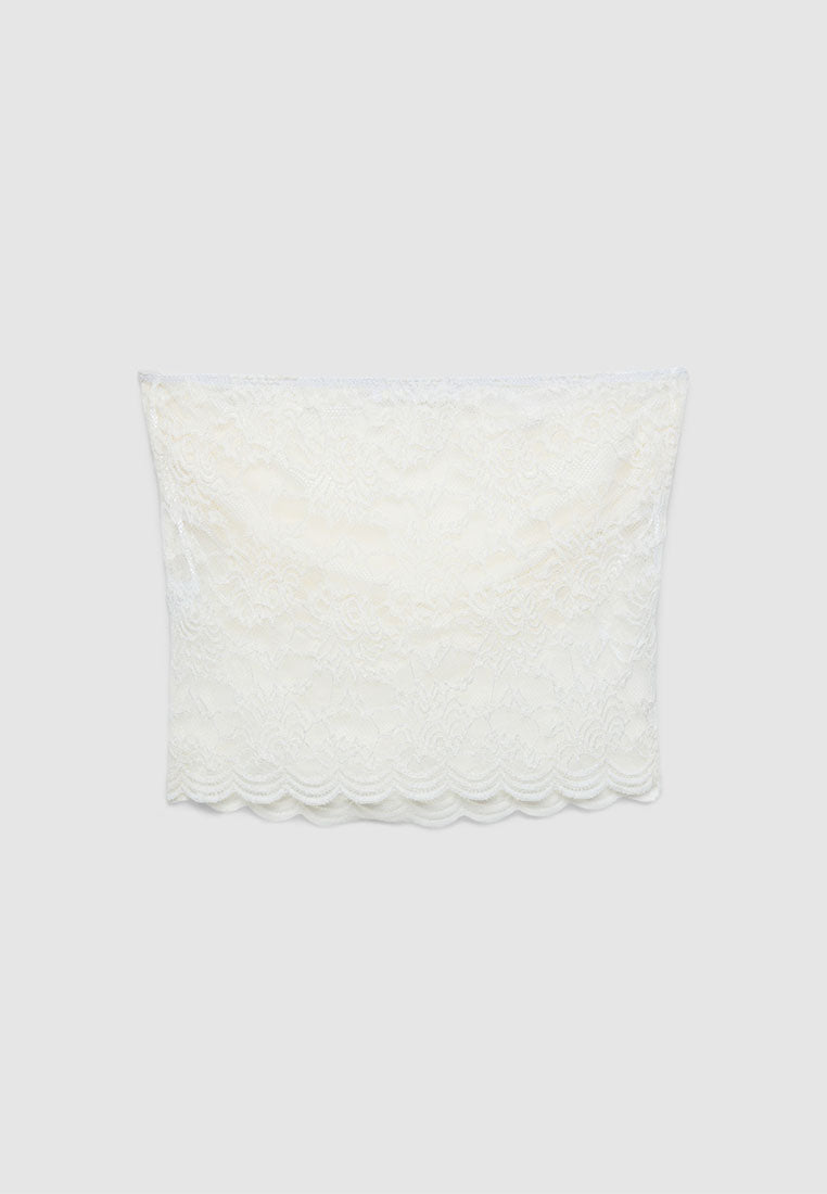 Women's Lace Bandeau Top