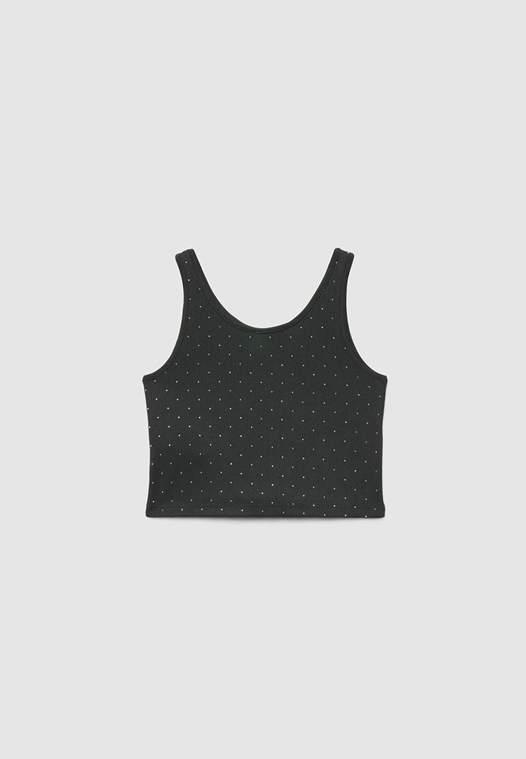 Ribbed Crop Top for Girls