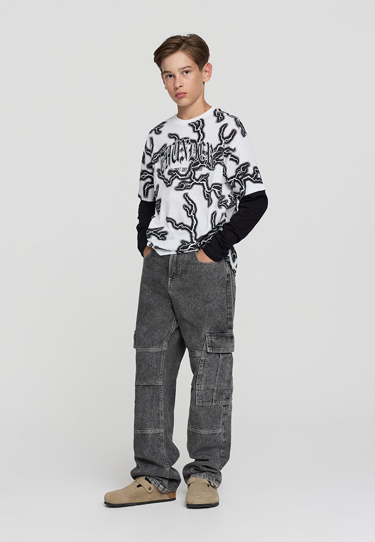 Kids Boys Long-sleeved T-shirt