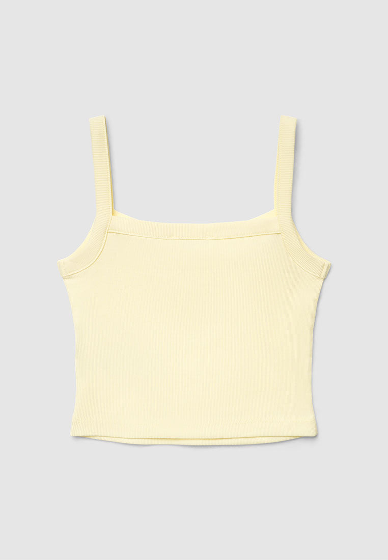 Women's Ribbed Knit Crop Top
