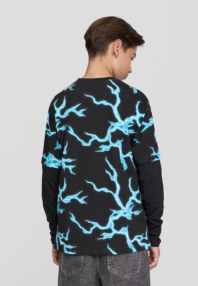 Kids Boys Long-sleeved T-shirt