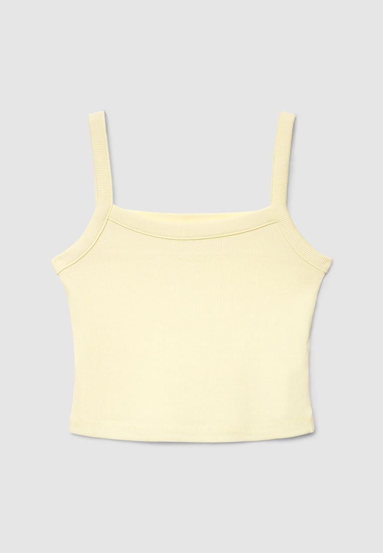Women's Ribbed Knit Crop Top