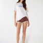 Women's Short-Sleeves Graphic Lettering T-Shirt