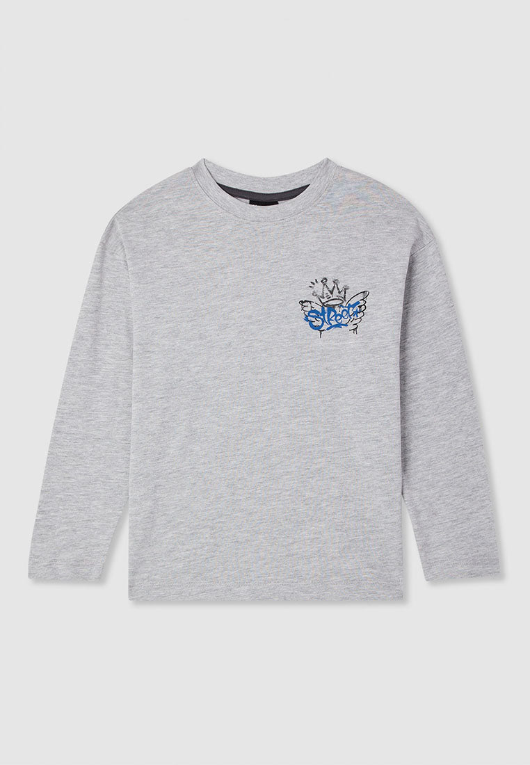 Kids Boys Long-sleeved T-shirt