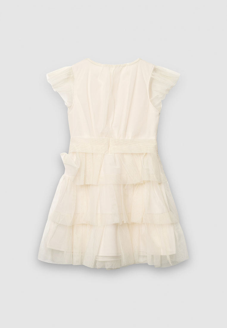 Dress with Ruffles Sleeves for Girls