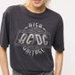 Women's AC/DC Print Loose Fit T-Shirt