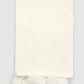 Women's Maxi scarf with pom pom and fringes