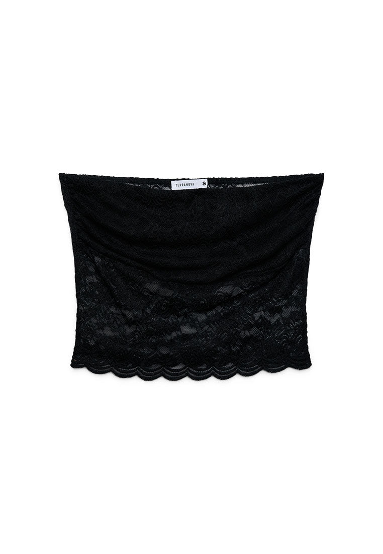Women's Lace Bandeau Top