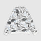 Men's Boxy Graffiti Hoodie