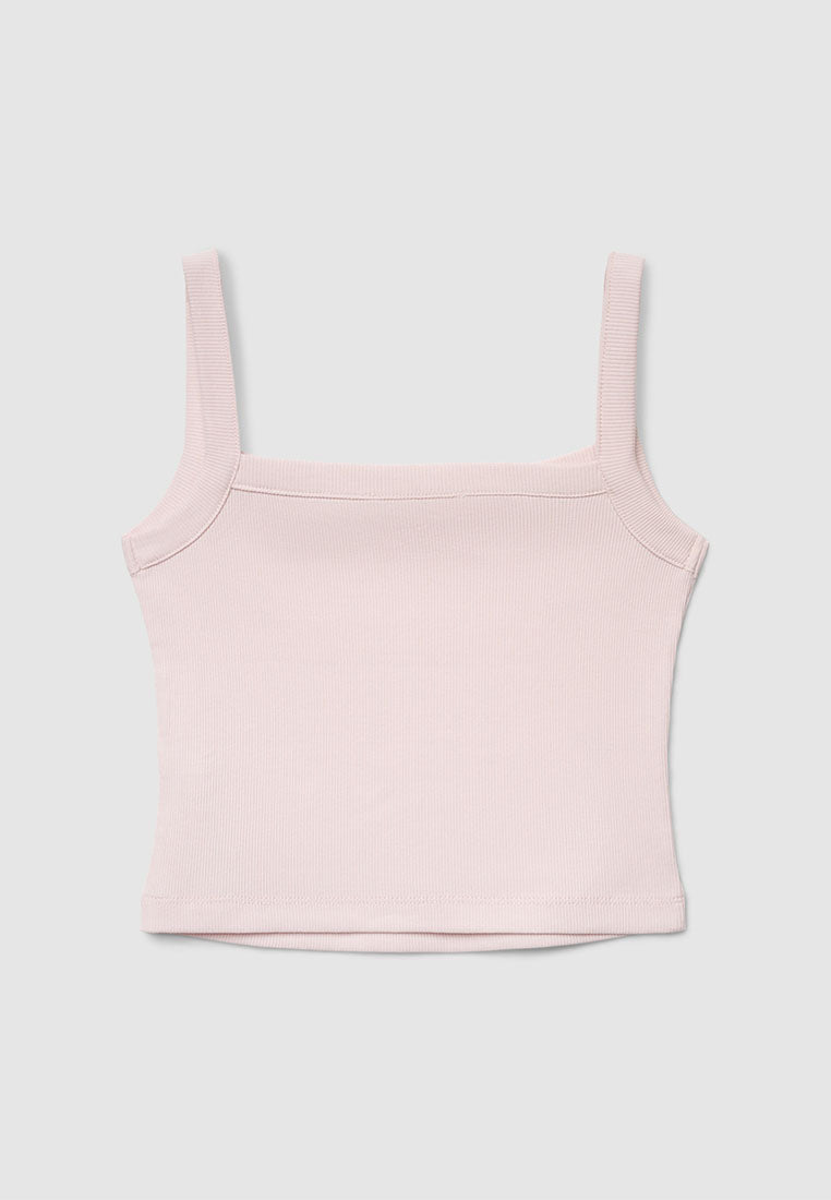 Women's Ribbed Knit Crop Top
