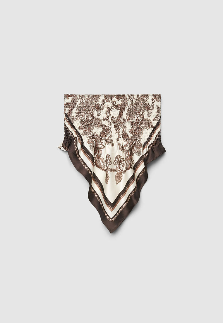 Women's Scarf bandeau Top
