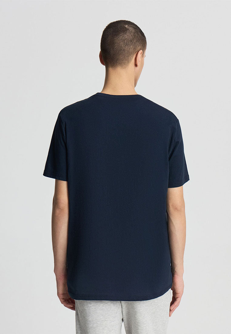 Men's College-style Print T-Shirt