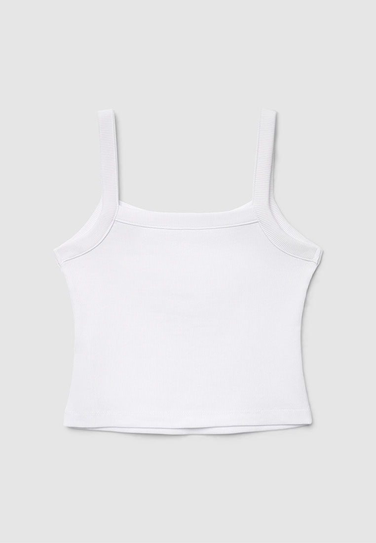 Women's Ribbed Knit Crop Top