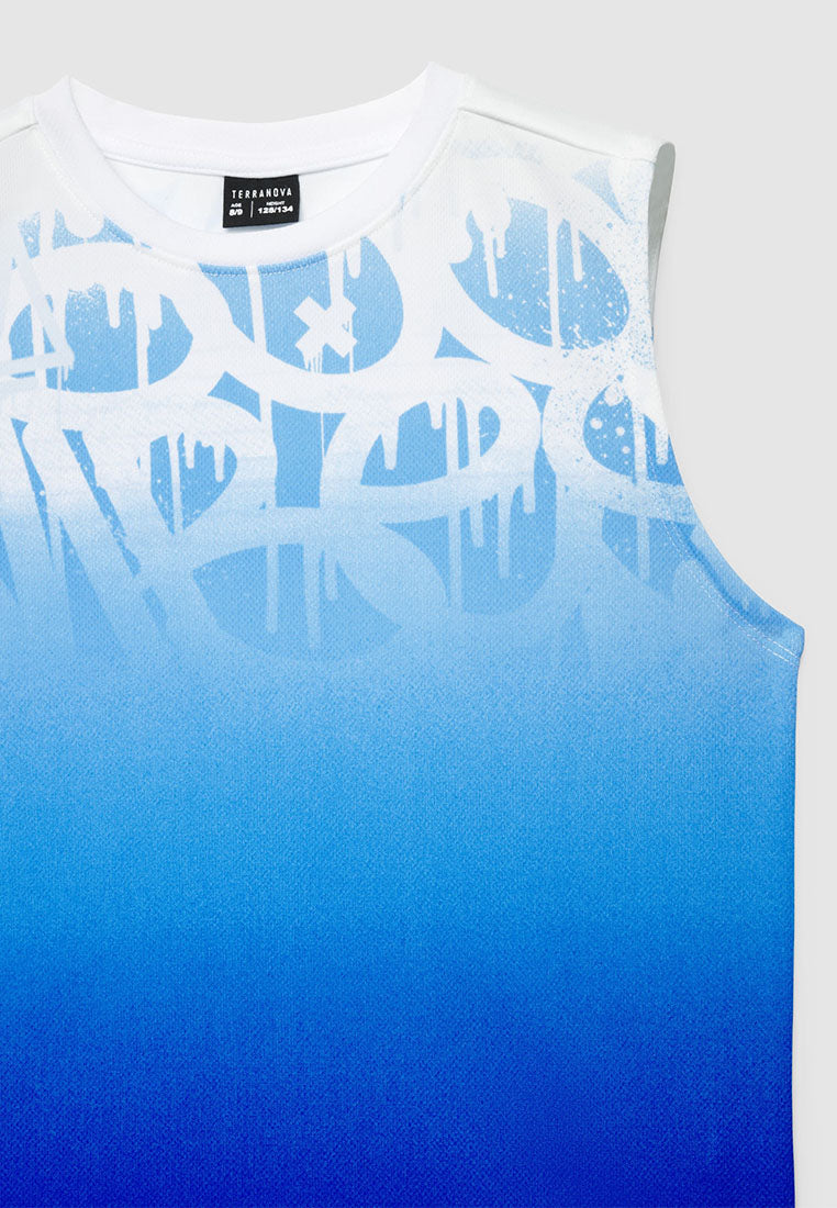 Gradient Tank Top for Boys