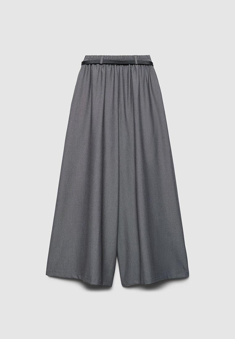 Women's Flowy Slacks with Belt