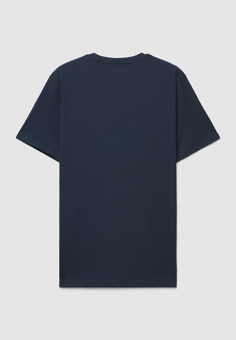 Men's College-style Print T-Shirt