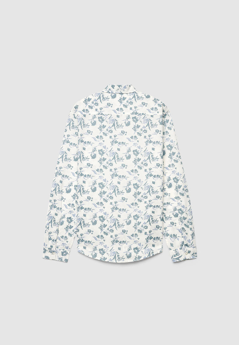 Men's Floral Print Shirt