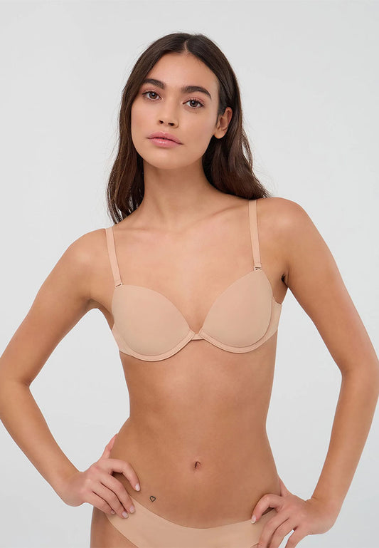 Women's Seamless Underwire Push-Up T-Shirt