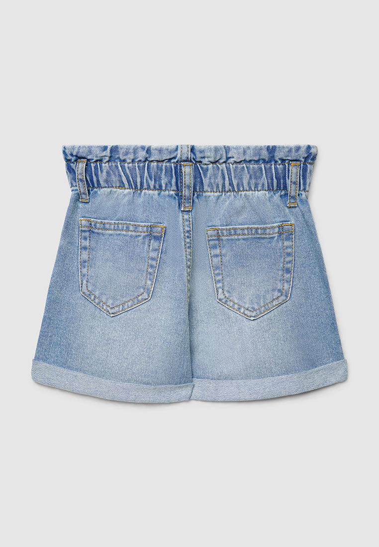 Adjustable Denim Shorts for Girls