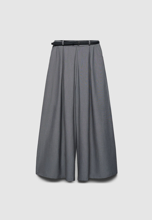 Women's Flowy Slacks with Belt